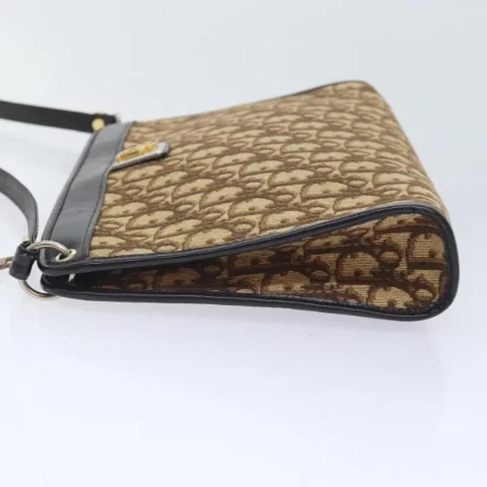 Dior Vintage Pre-owned Canvas dior-bags Brown Dames
