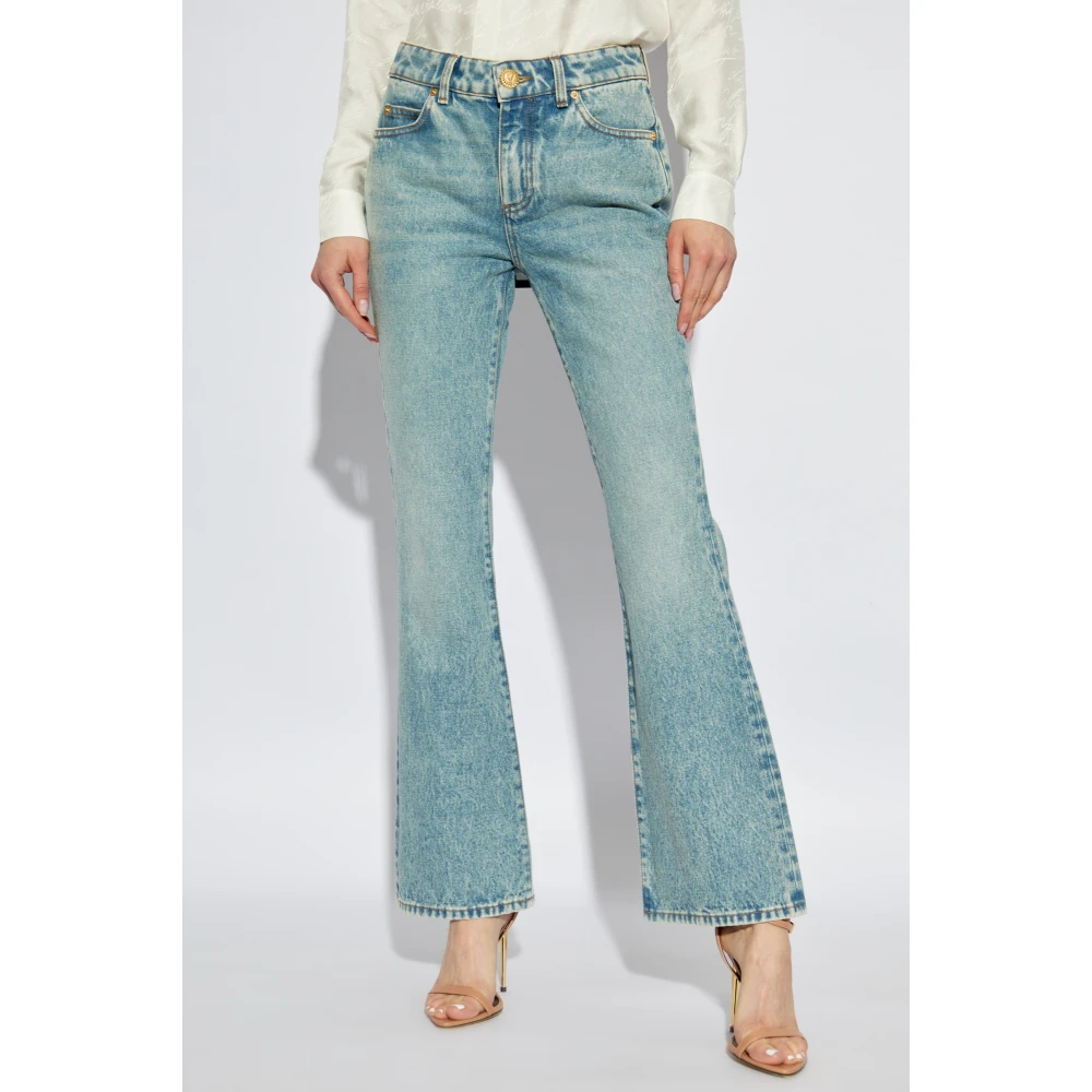 Balmain Flared jeans Blue Dames