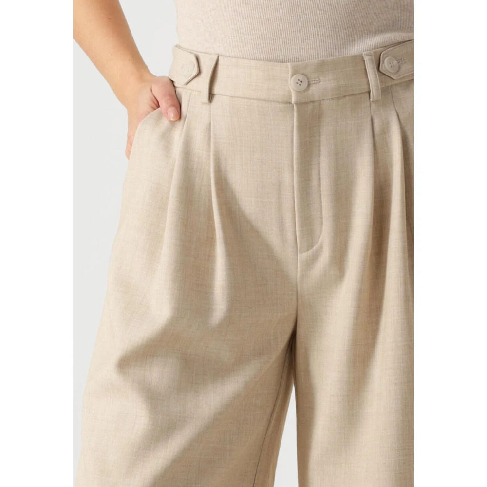Gestuz Dames Zand Broeken Beige Dames
