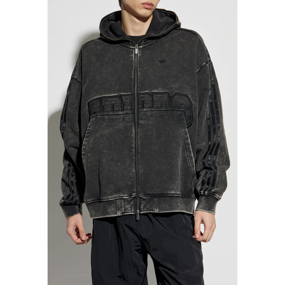 adidas Originals Sweatshirt met logo Gray Heren