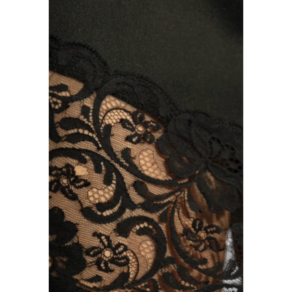 Blumarine Rok gemaakt van gecombineerde materialen Black Dames