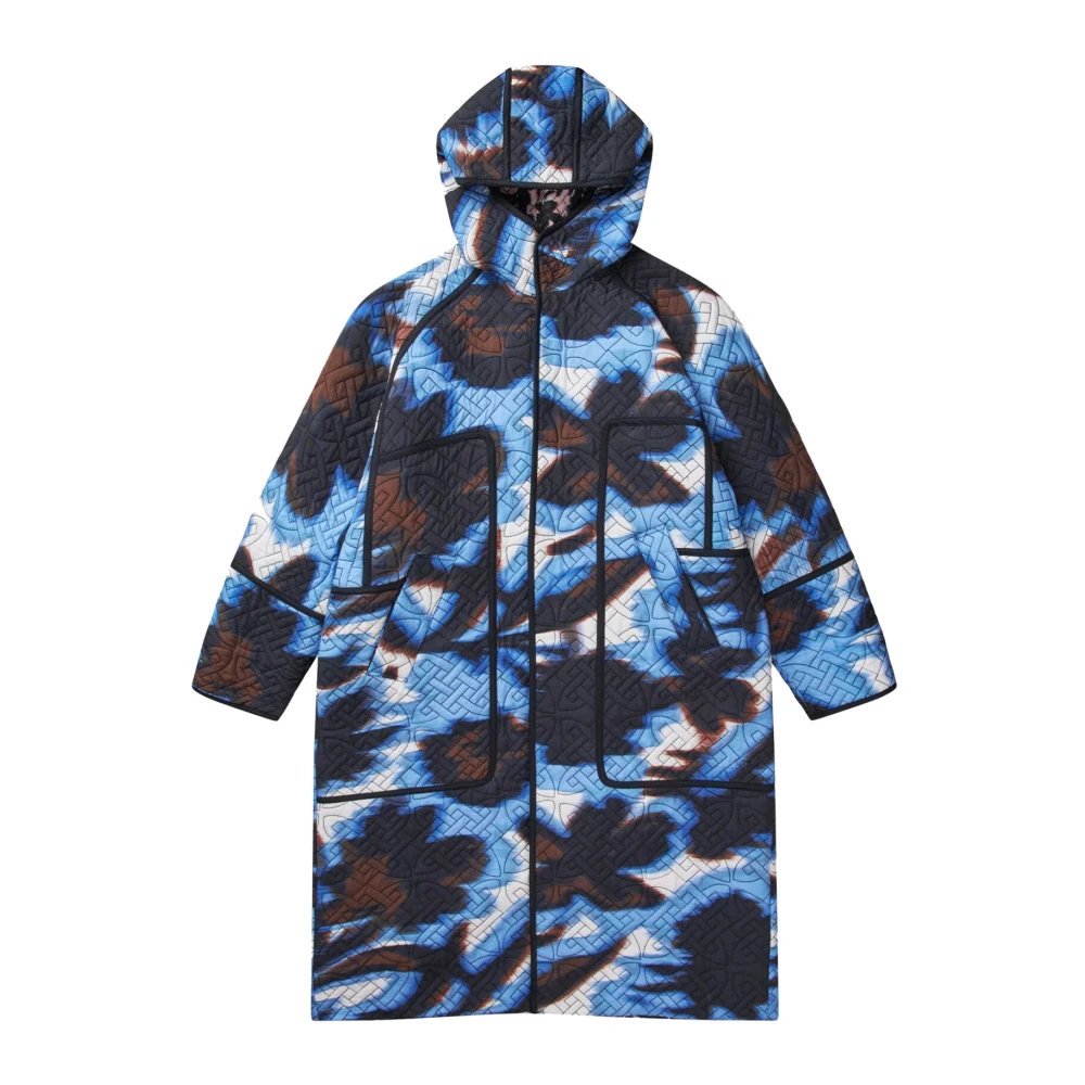 Munthe Gewatteerde Omkeerbare Jas Multicolor Dames