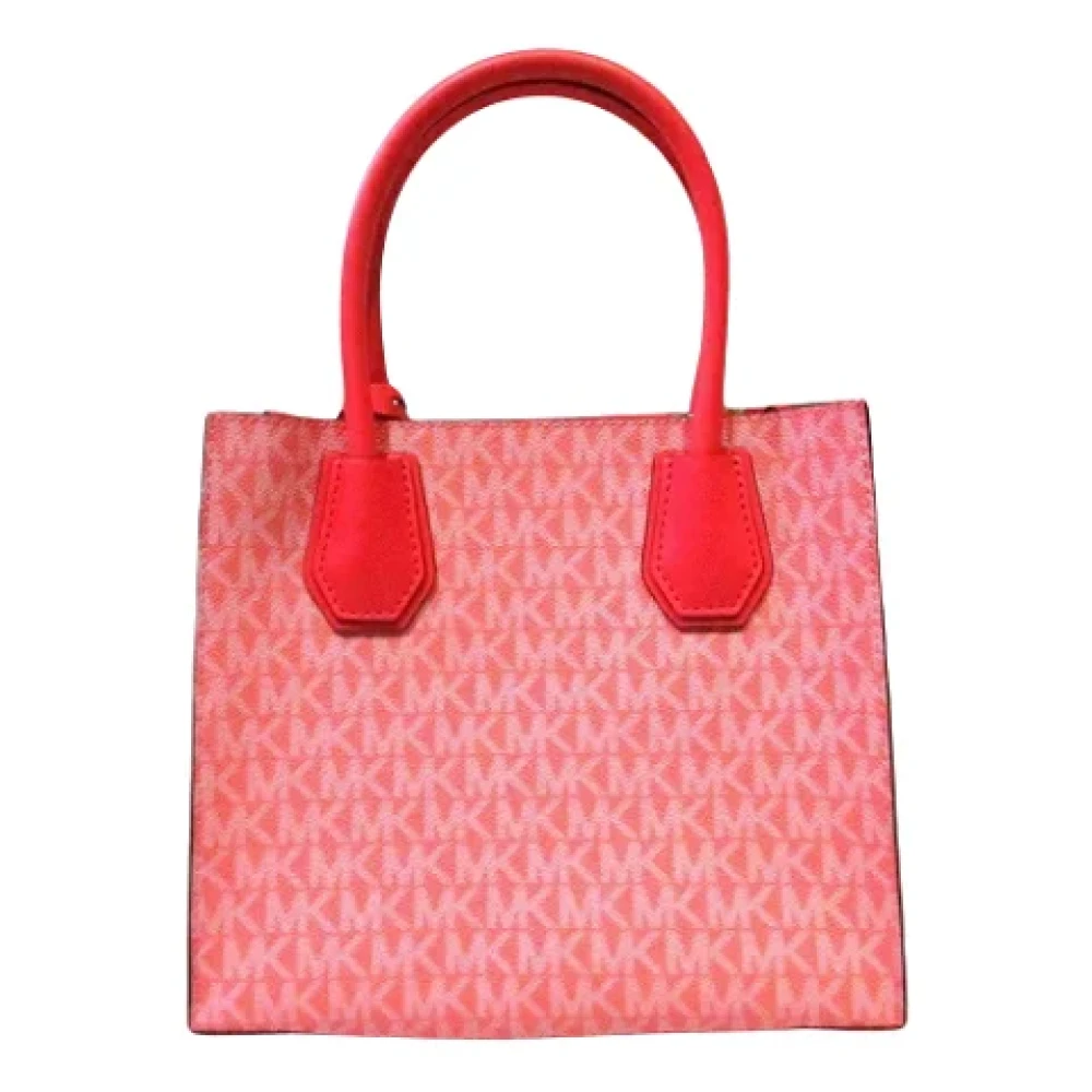 Michael Kors Pre-owned Canvas totes Red Dames