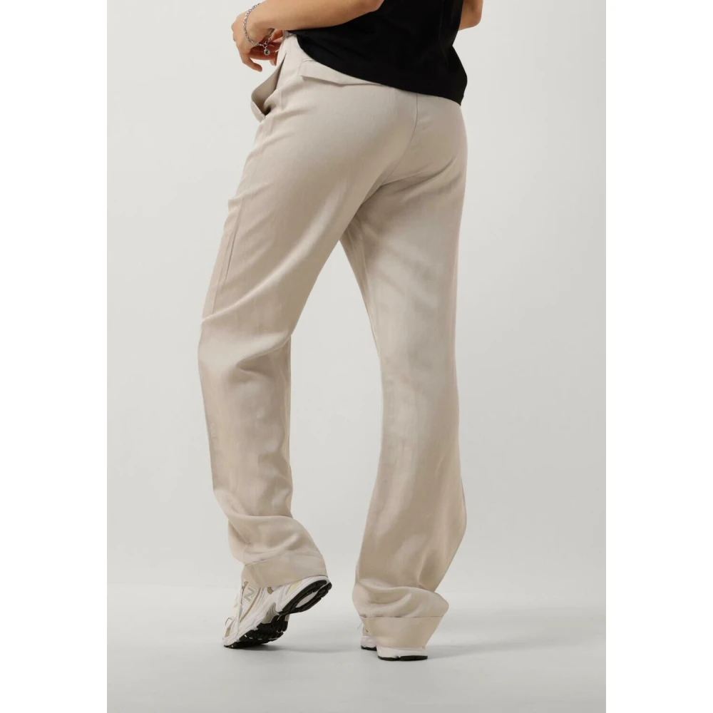 Penn&Ink N.Y Zand Trousers voor dames Beige Dames