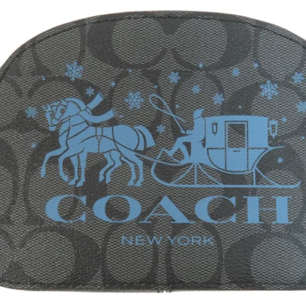 Coach Pre-owned Fabric shoulder-bags Black Dames