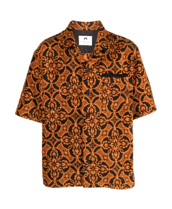 orange-oriental-towel-print-shirt