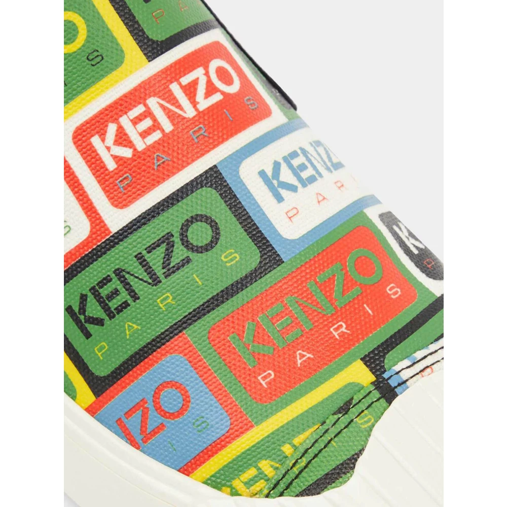 Kenzo Multicolor Slip-On Sneakers Multicolor Heren