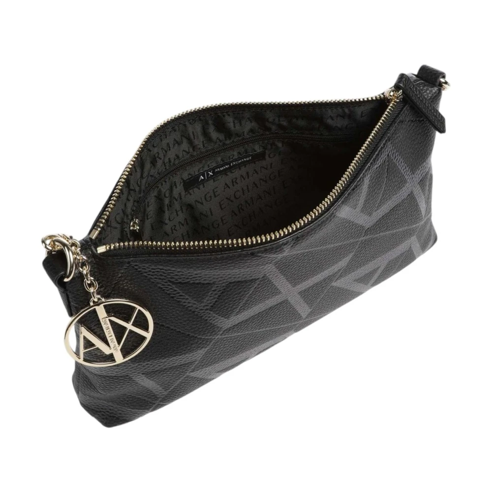 Armani Exchange Schoudertas Black Dames