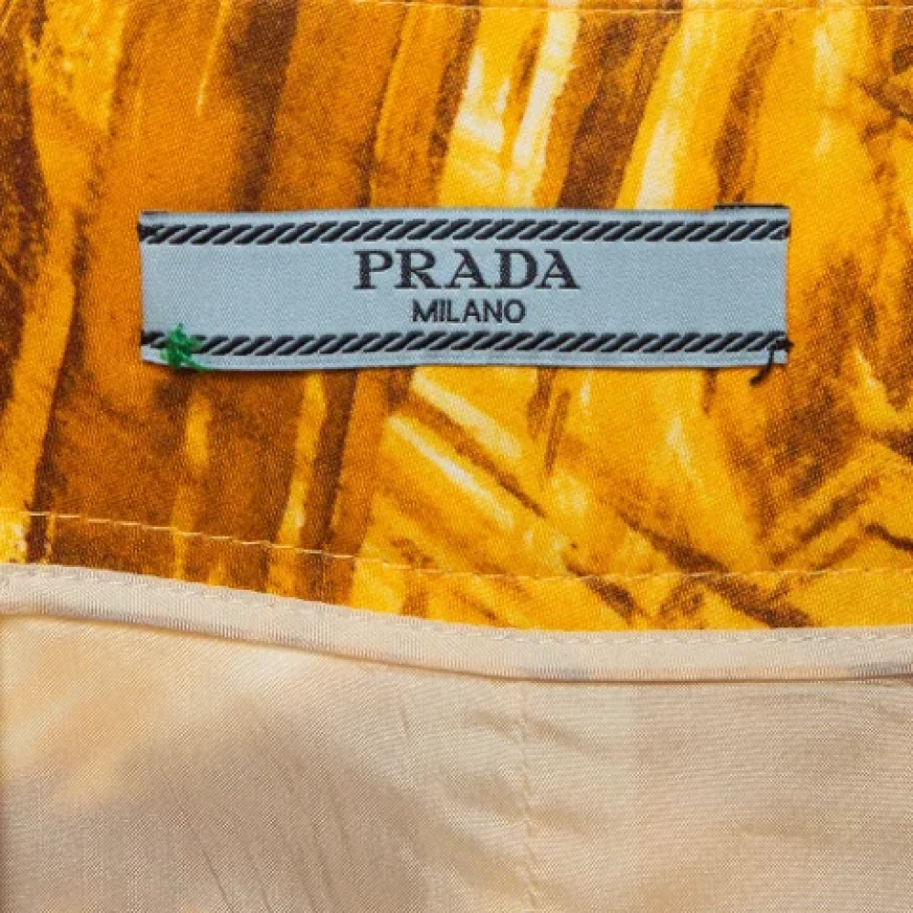 Prada Vintage Pre-owned Fabric bottoms Multicolor Dames