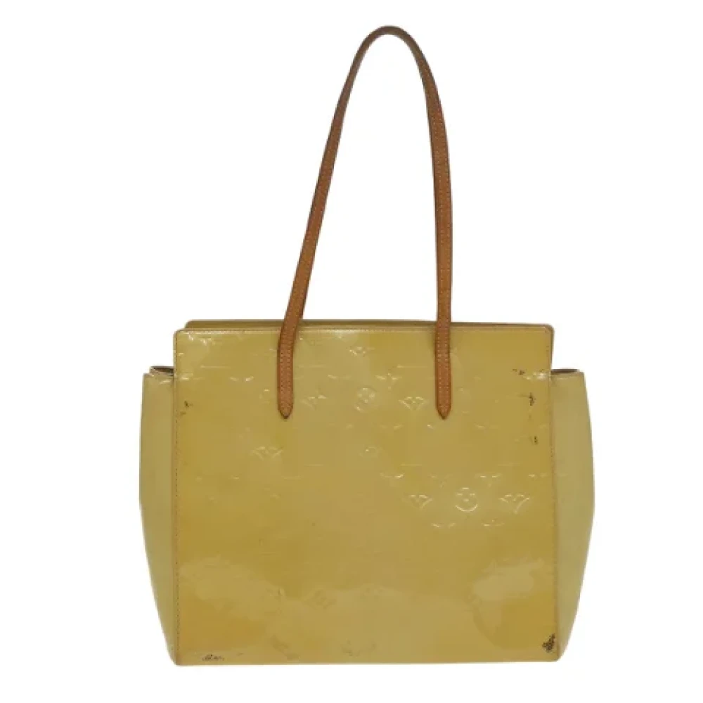 Louis Vuitton Vintage Pre-owned Leather louis-vuitton-bags Beige Dames
