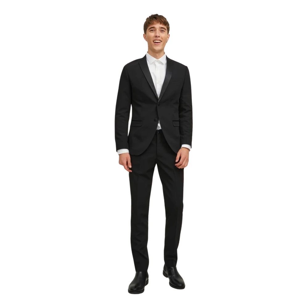 jack & jones Franco Blazer met Broek Black Heren