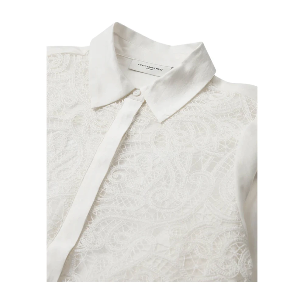 Copenhagen Muse Molly T-shirt met stijl 205538 Beige Dames