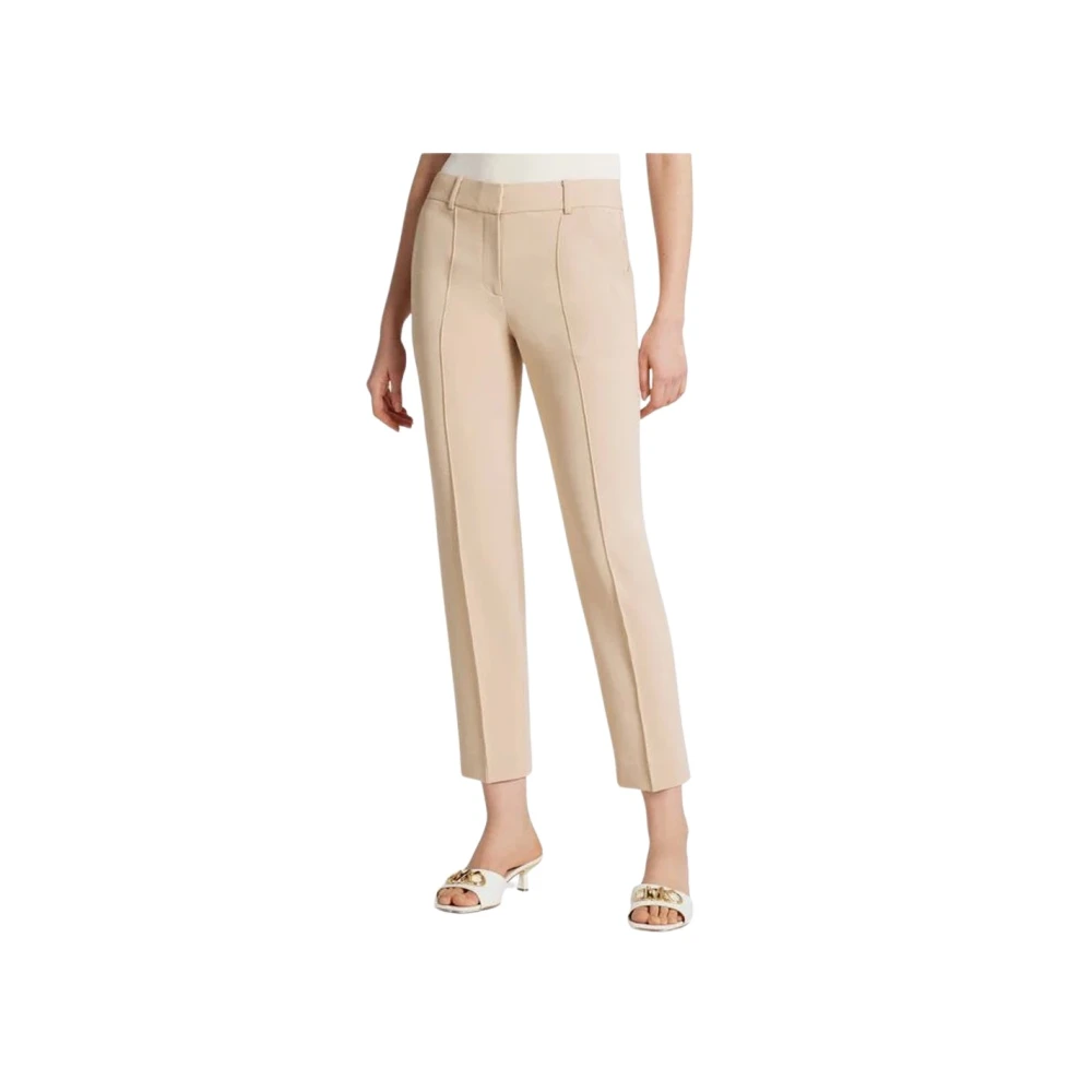 Michael Kors Stijlvolle Broeken voor Vrouwen Beige Dames