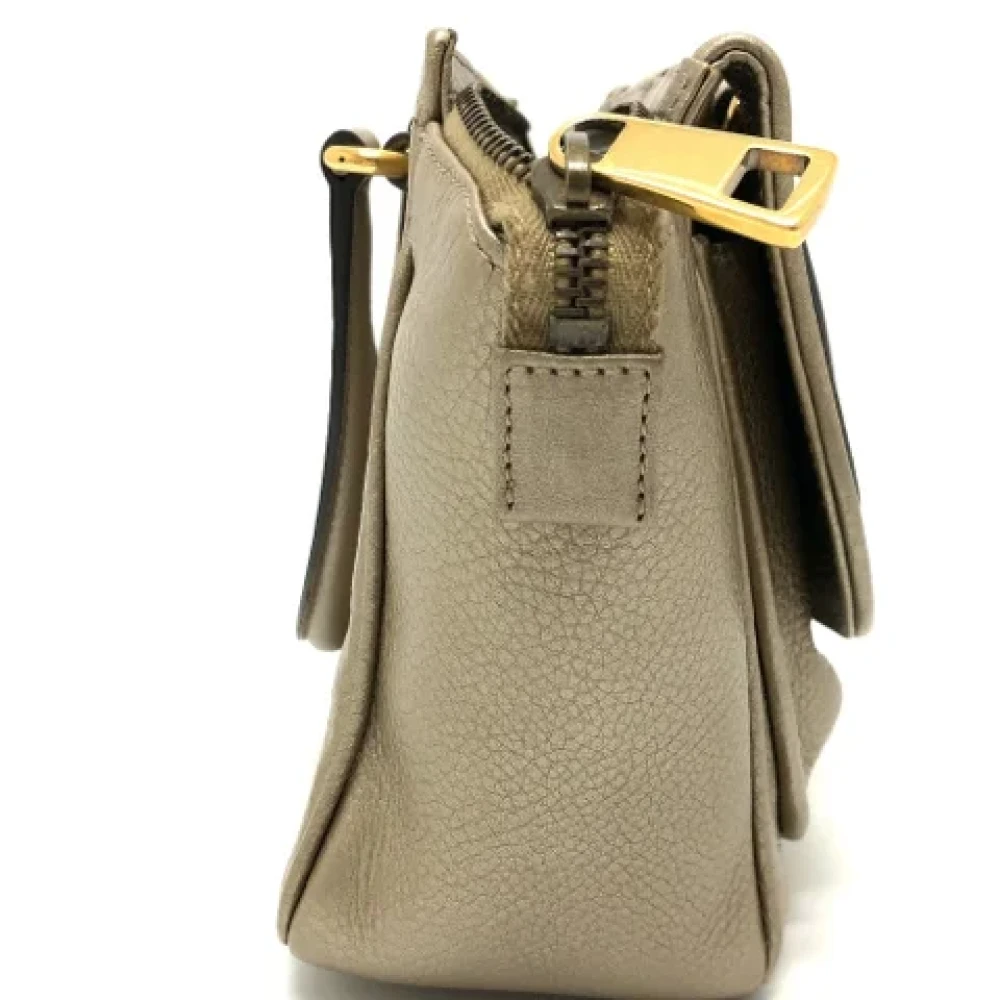 Gucci Vintage Pre-owned Leather gucci-bags Yellow Dames