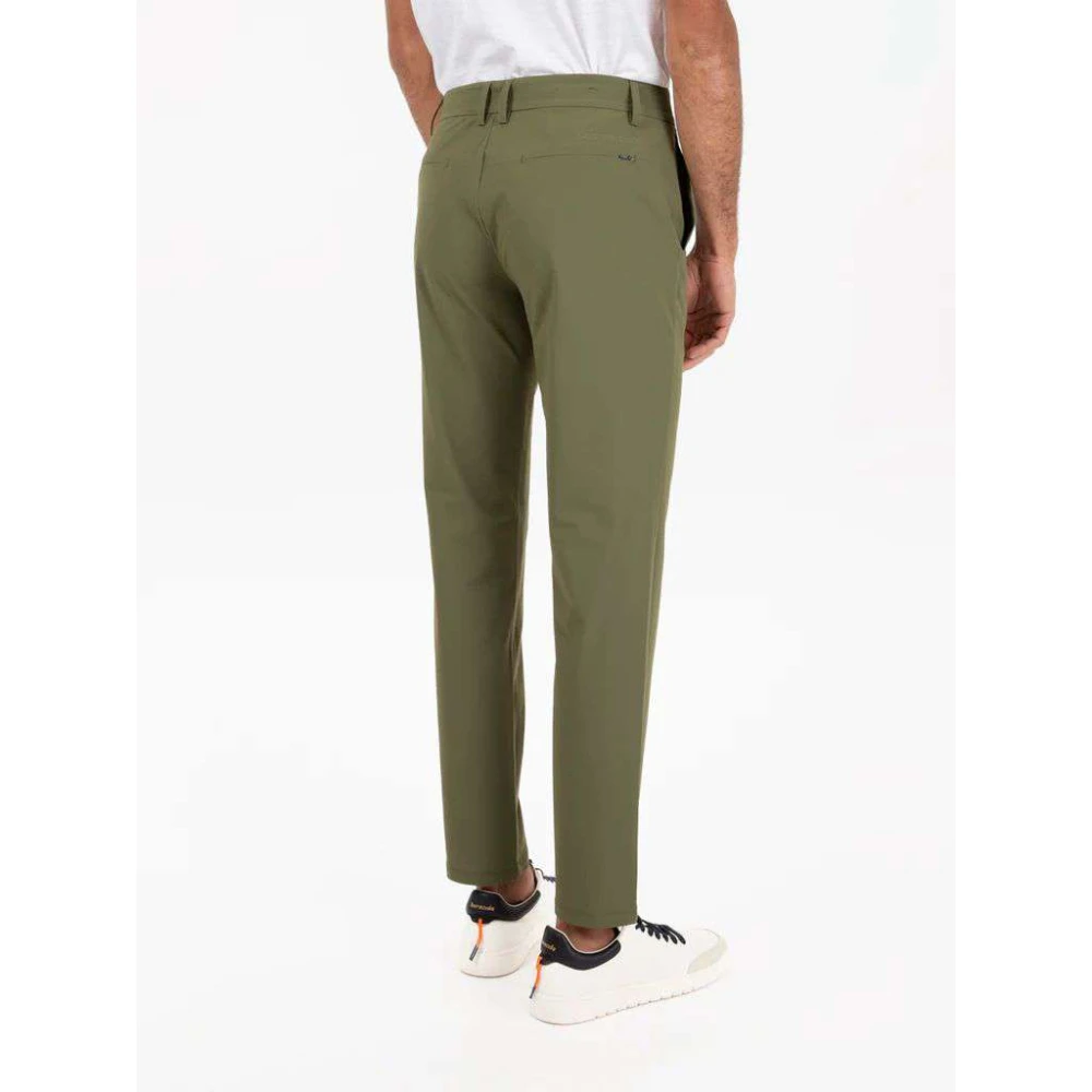 Save The Duck Slim Fit Broeken Green Heren