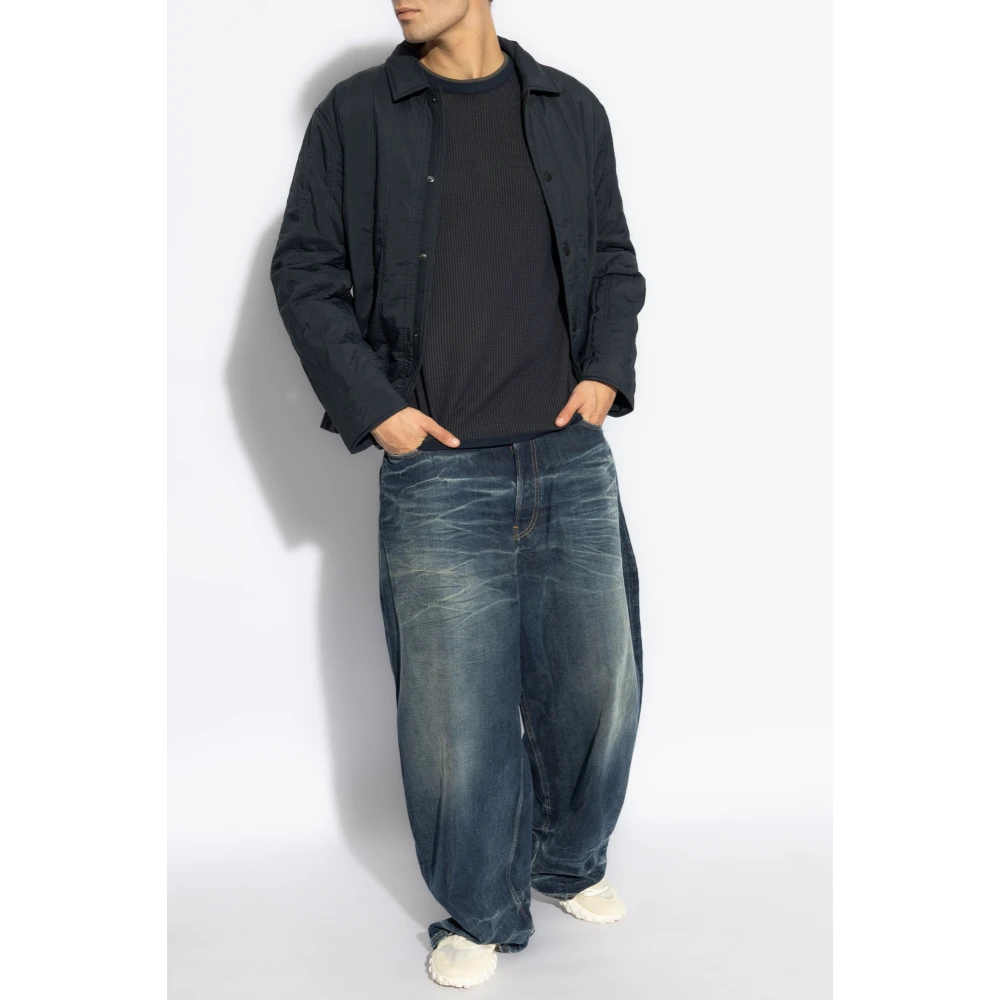 Rag & Bone Trui Harvey Blue Heren