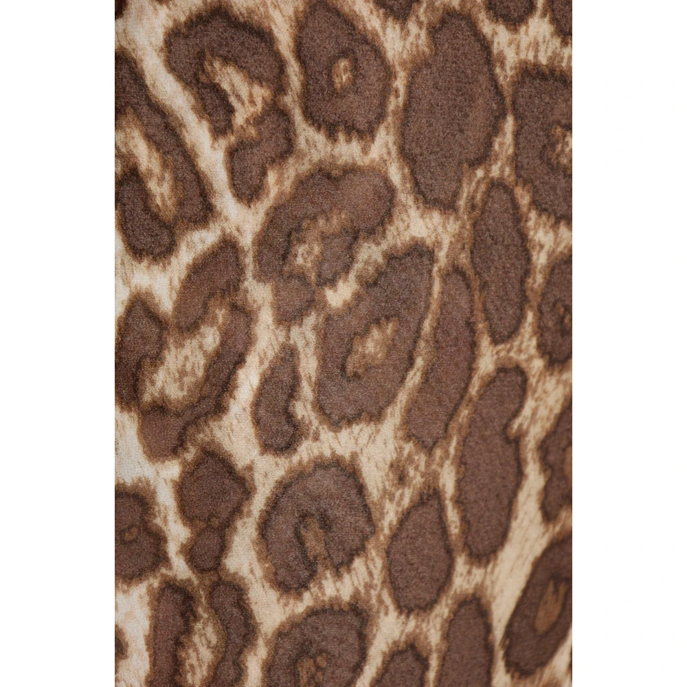 Zimmermann Dierenprint Broek Beige Dames