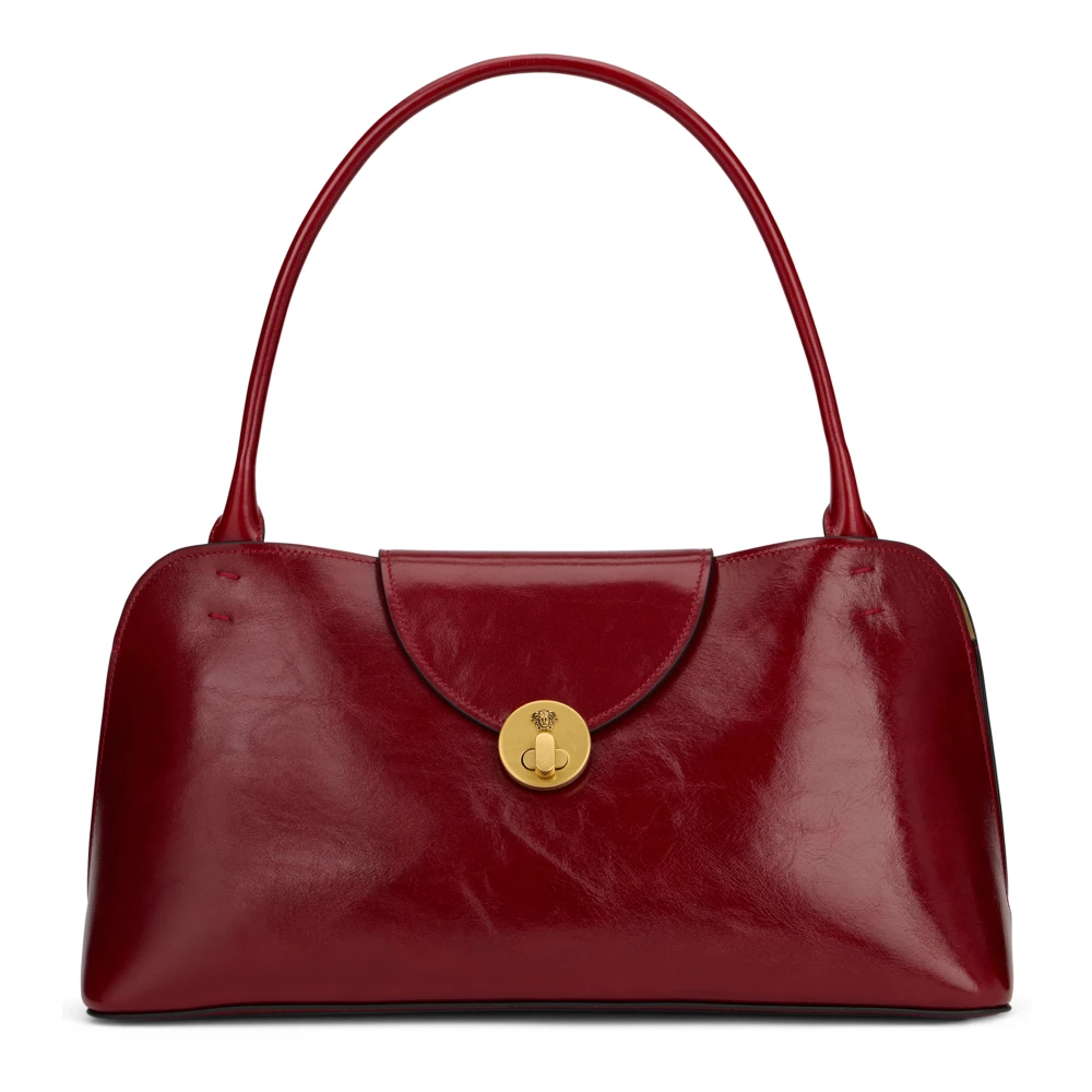 Versace Women's Red Handbags, One Size, Bosa Shoulder Vivian Medium
