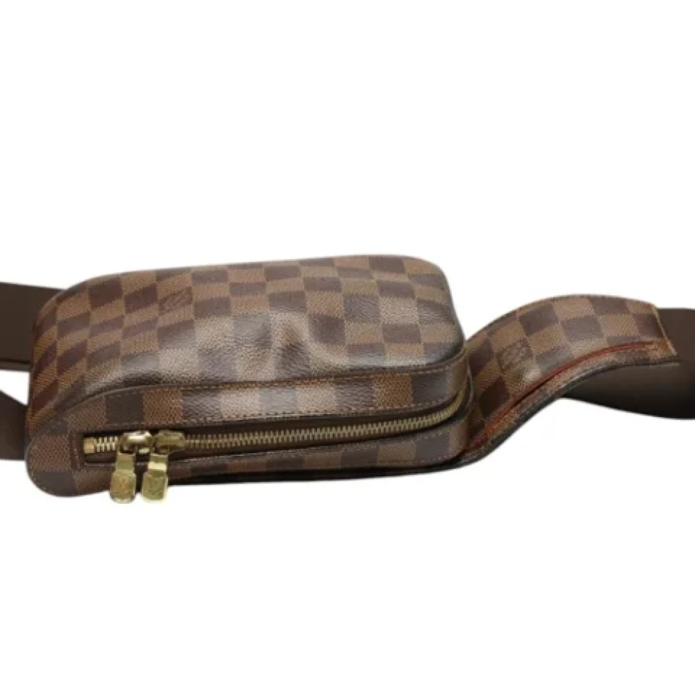 Louis Vuitton Vintage Pre-owned Canvas shoulder-bags Brown Dames