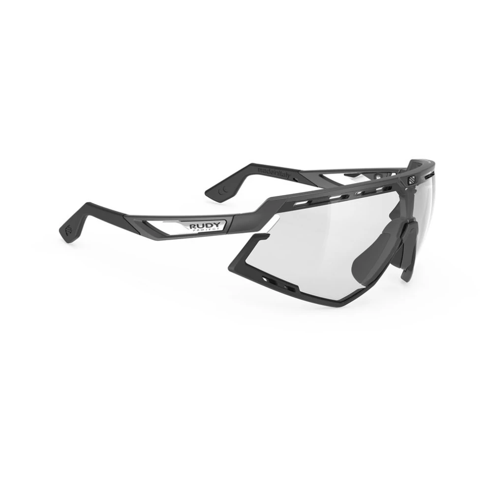 Rudy Project Black Sunglasses, Unisex, One Size, Defender G