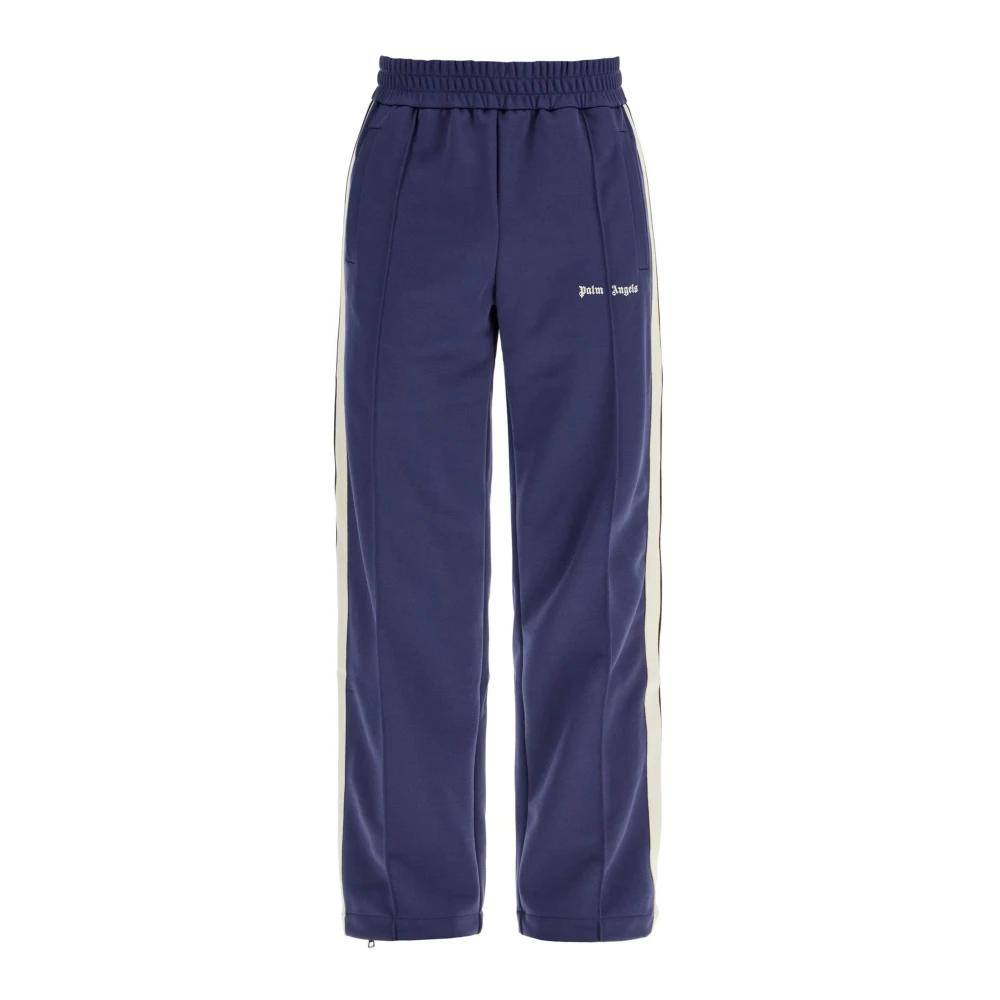 Palm Angels Contrastband Joggers met Track Blue Heren