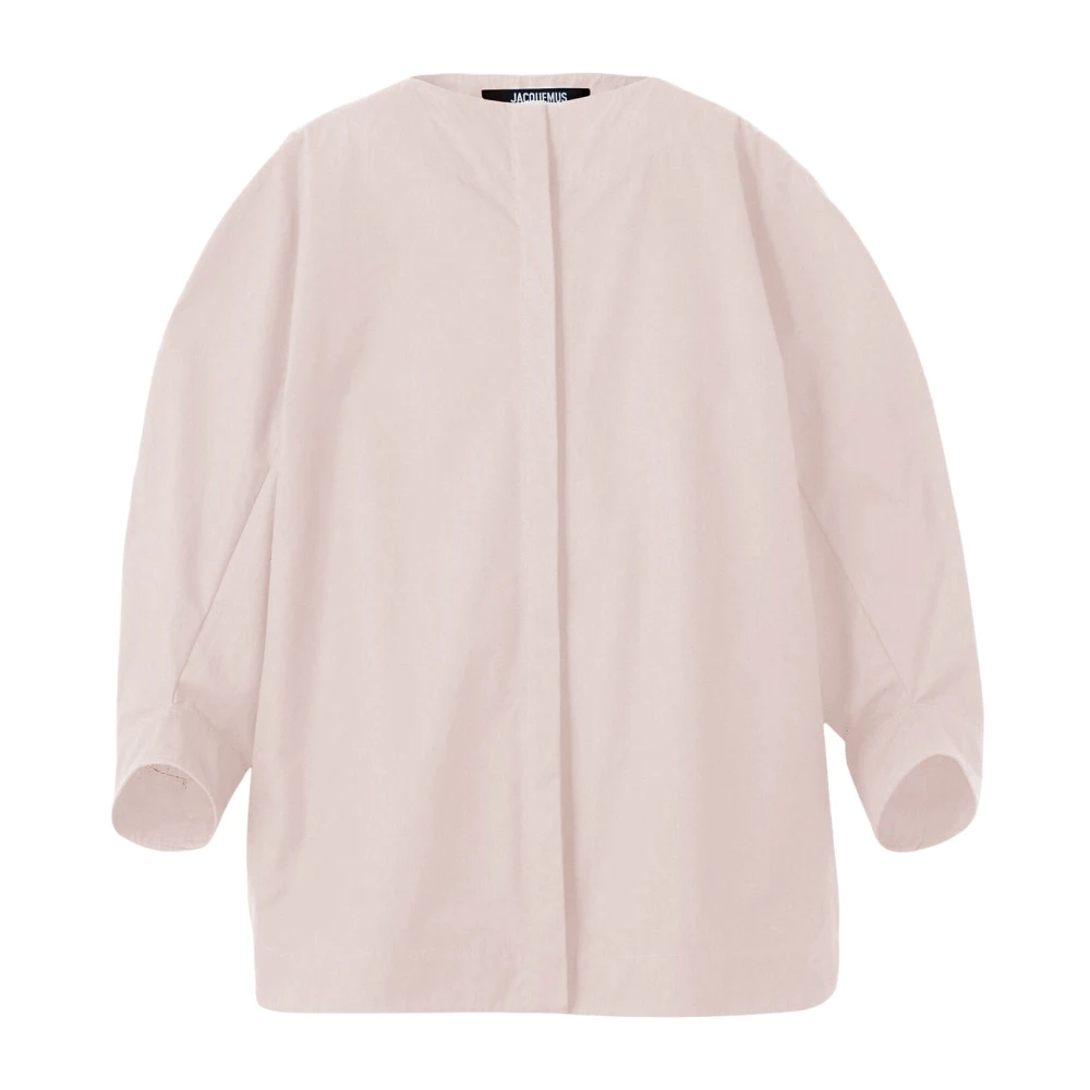 Jacquemus Pink Pittore Shirt - Female - Blouses - 2XS - Blouses & Shirts