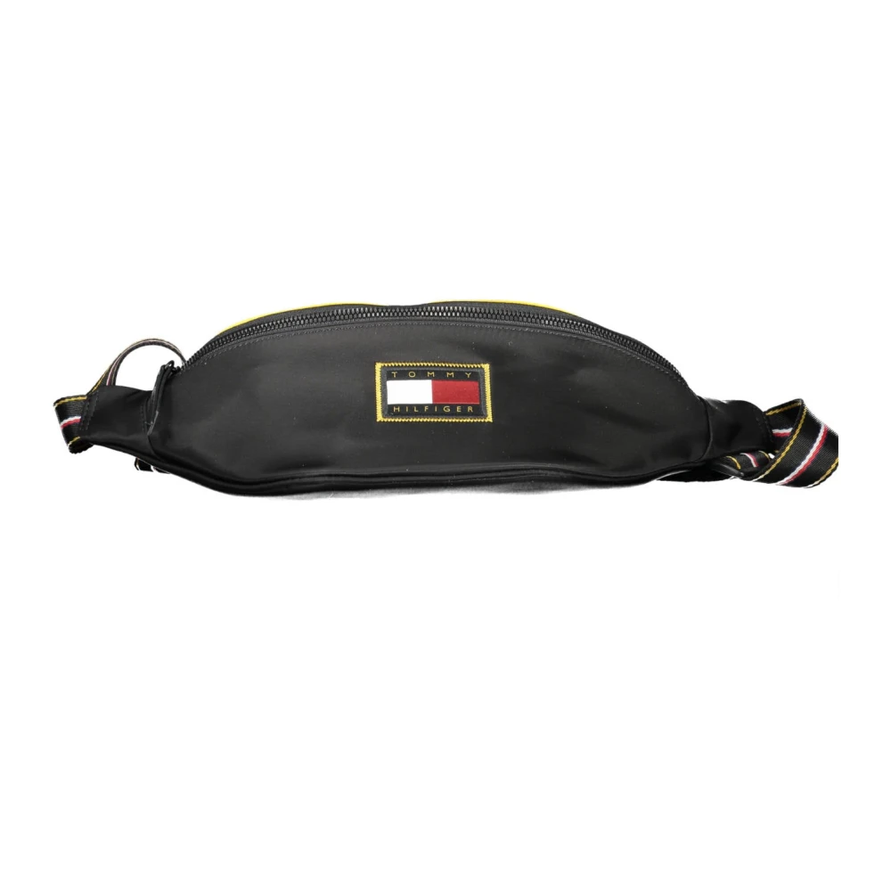 Tommy Hilfiger Zwarte Heren Heuptas met Verstelbare Riem Black Heren