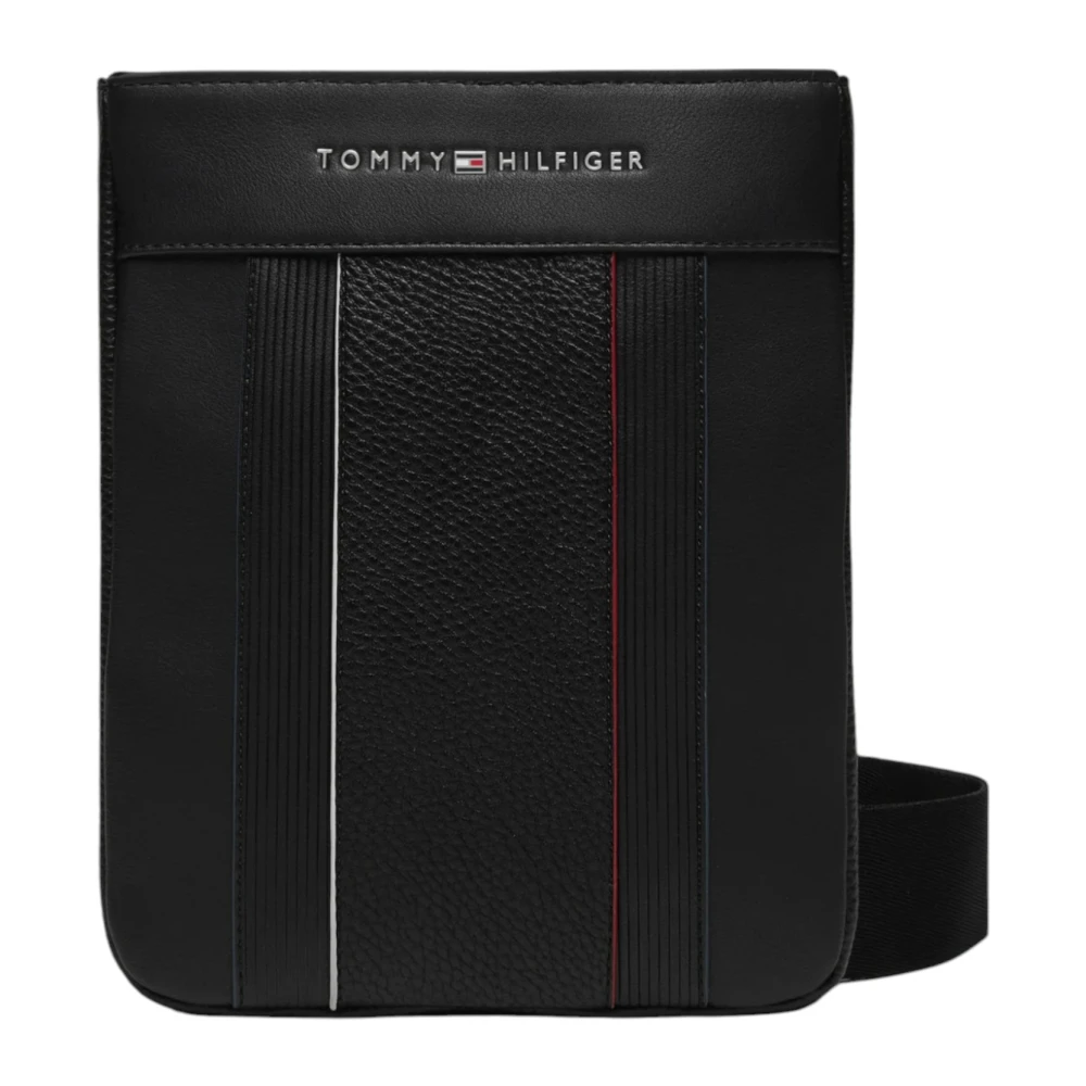 Tommy Hilfiger Heren Schoudertas Lente Zomer Collectie Black Heren