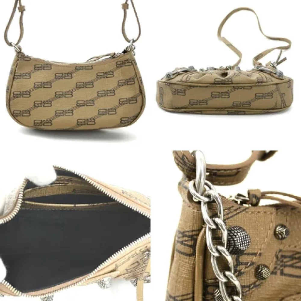 Balenciaga Vintage Pre-owned Fabric balenciaga-bags Brown Dames