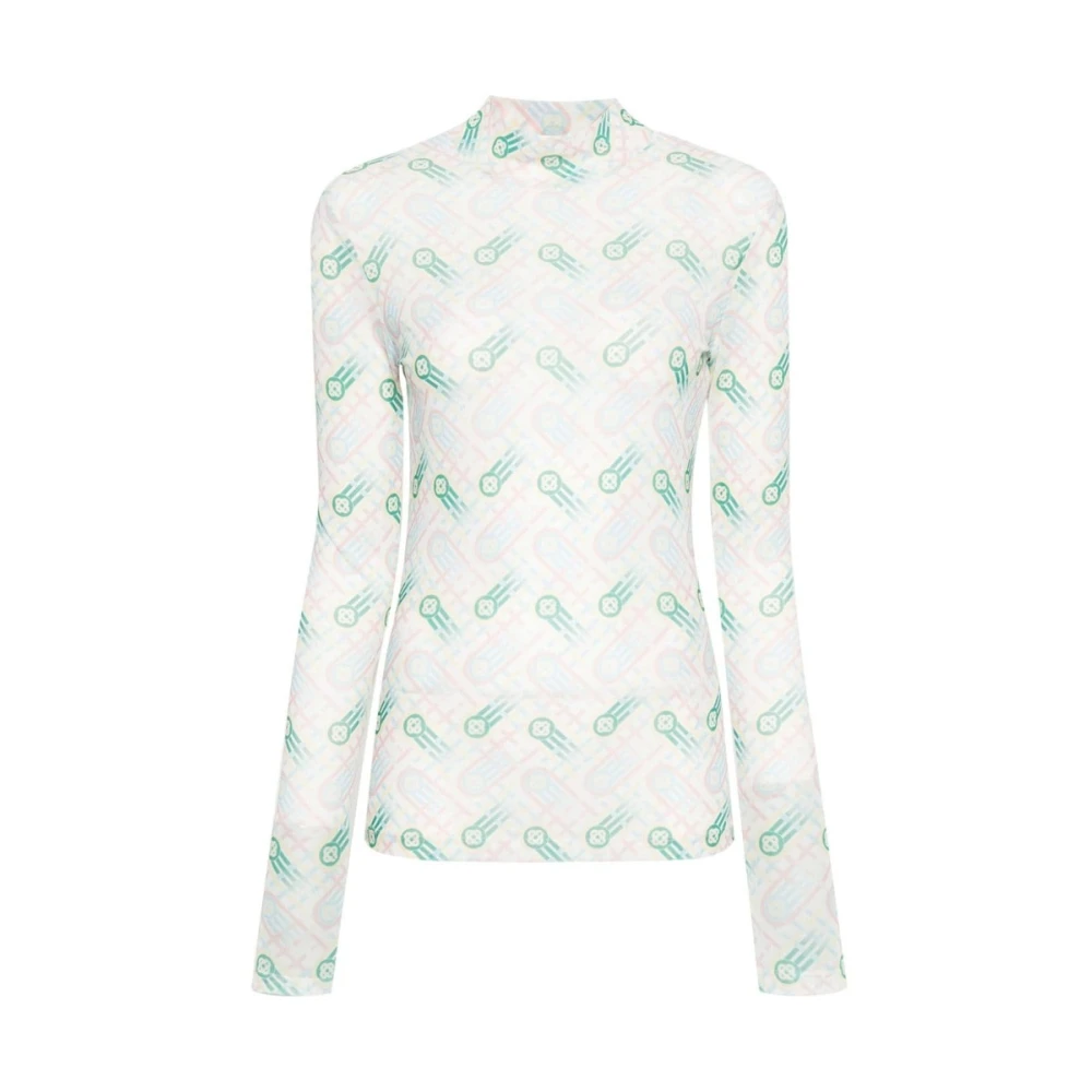Casablanca Gerecyclede Polyester Sweater Multicolor Dames