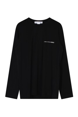 black-long-sleeve-cotton-logo-t-shirt