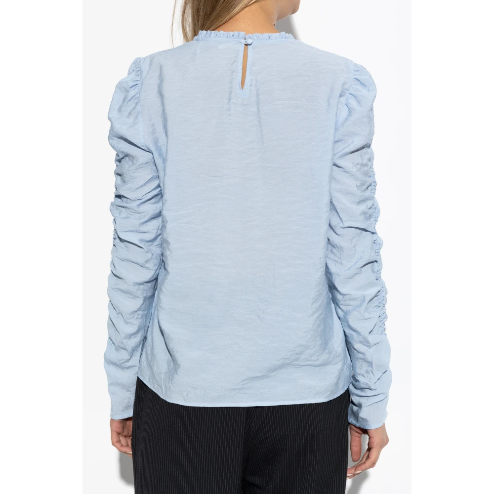 Munthe Draped top Blue Dames