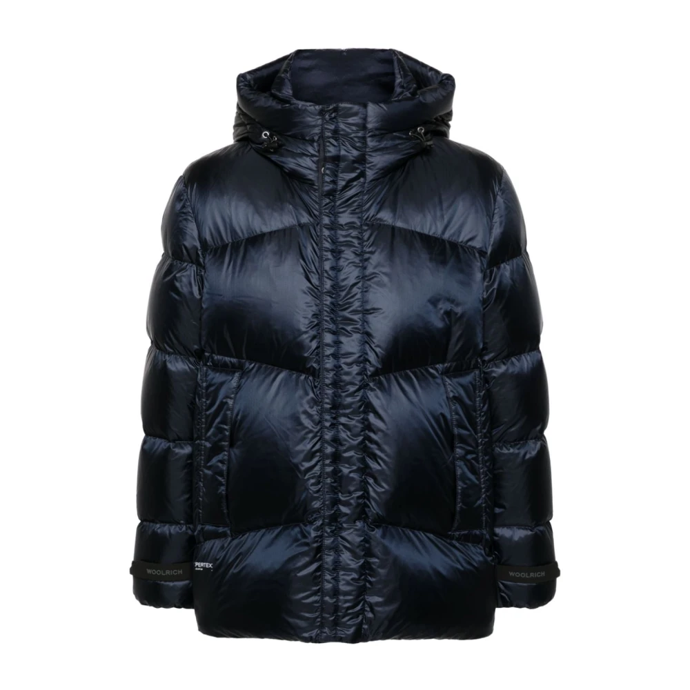 Woolrich Pertex Quantum Gewatteerde Eendendonsjas Blue Heren