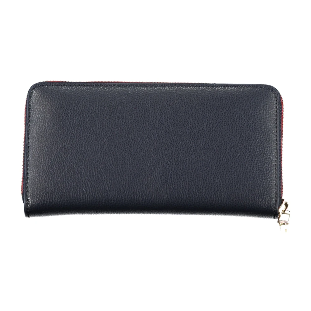 Tommy Hilfiger Blauwe Damesportemonnee met Rits Blue Dames