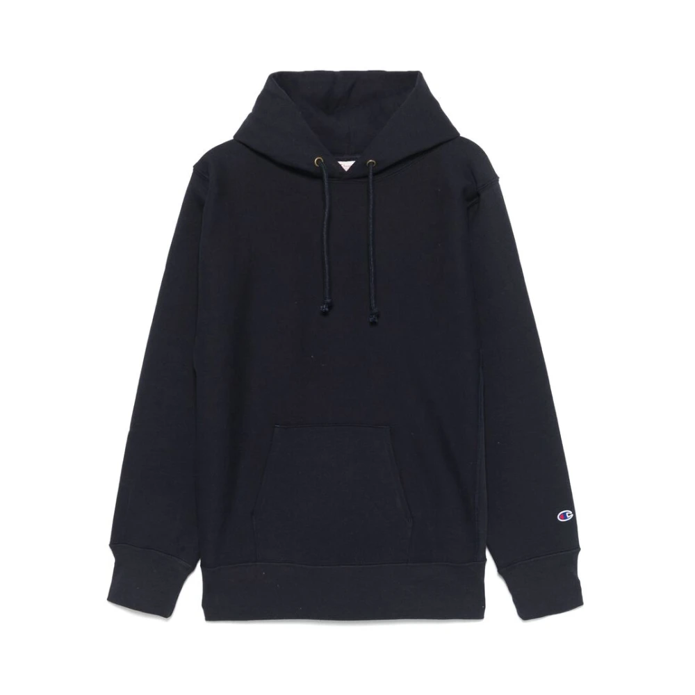 Champion Navy Blue Hoodie Blue Heren
