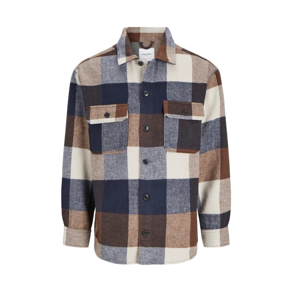 Jack & Jones Overhemd met lange mouwen JJEBRADLEY OLLIE OVERSHIRT LS NOOS