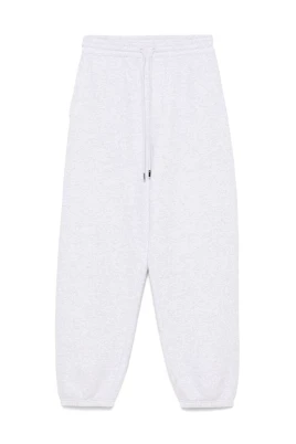 Heather Grey Elastiska Dragsko Byxor