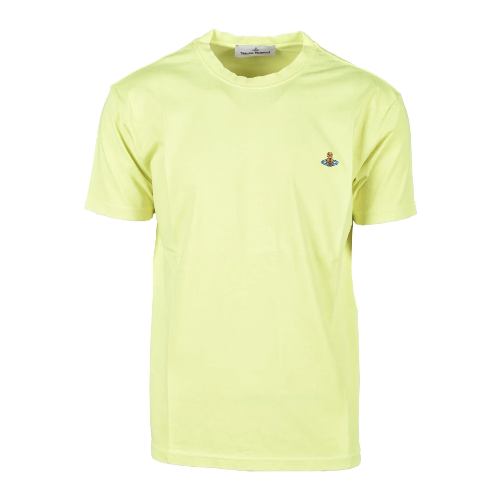 Vivienne Westwood Stijlvolle katoenen T-shirt Yellow Heren