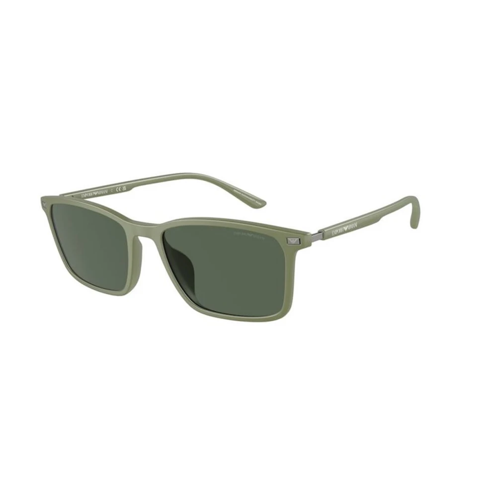 Emporio Armani Men's Green/Dark Frame Lenses Sunglasses