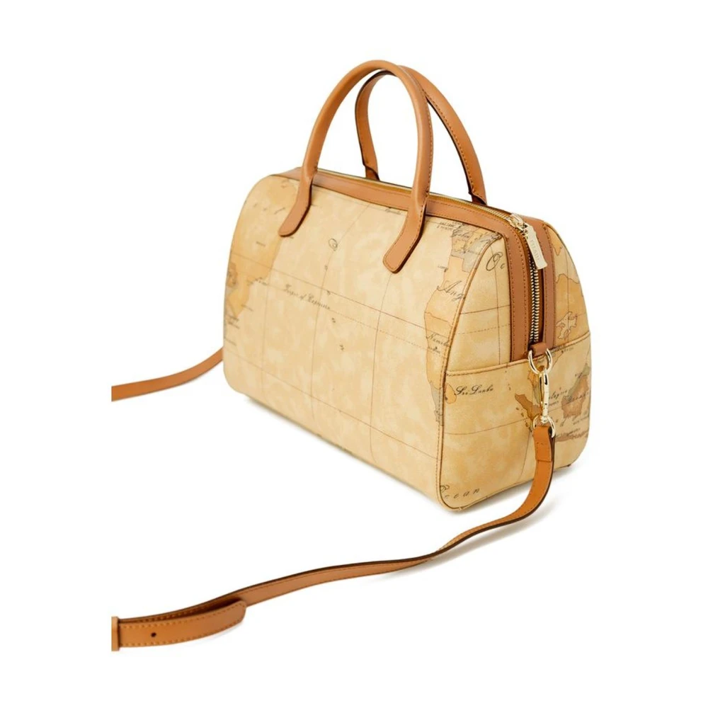 Alviero Martini 1a Classe Stijlvolle Leren Handtas Collectie Beige Dames