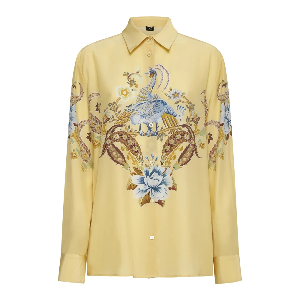ETRO Stijlvolle Overhemden Yellow Dames