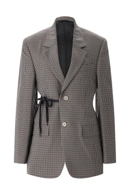 Wrap Tailored Blazer
