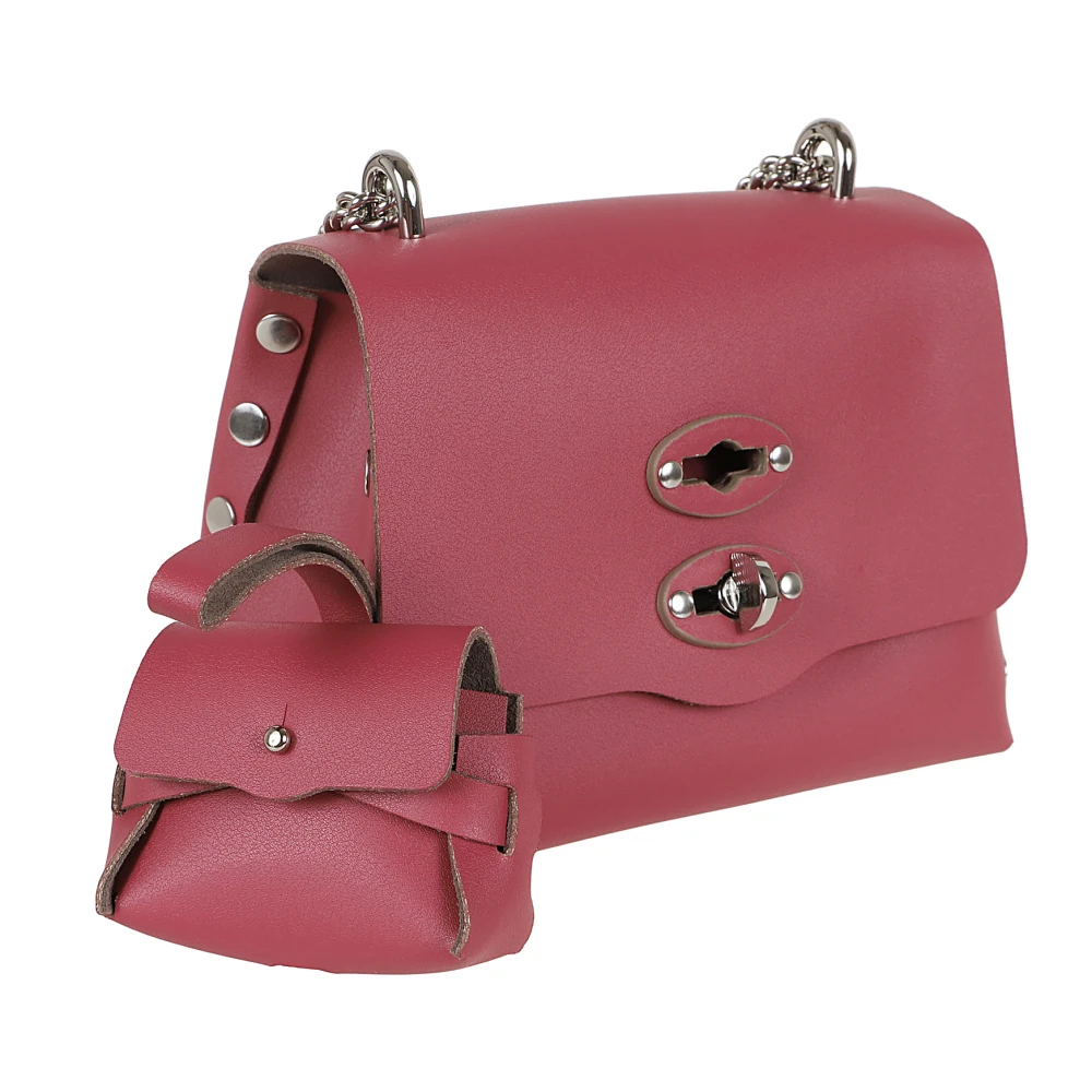 Zanellato Roze & Paarse Schoudertas Pink Dames
