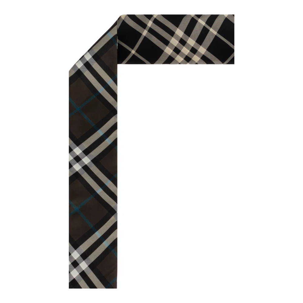 Burberry Zijden sjaal Multicolor Unisex