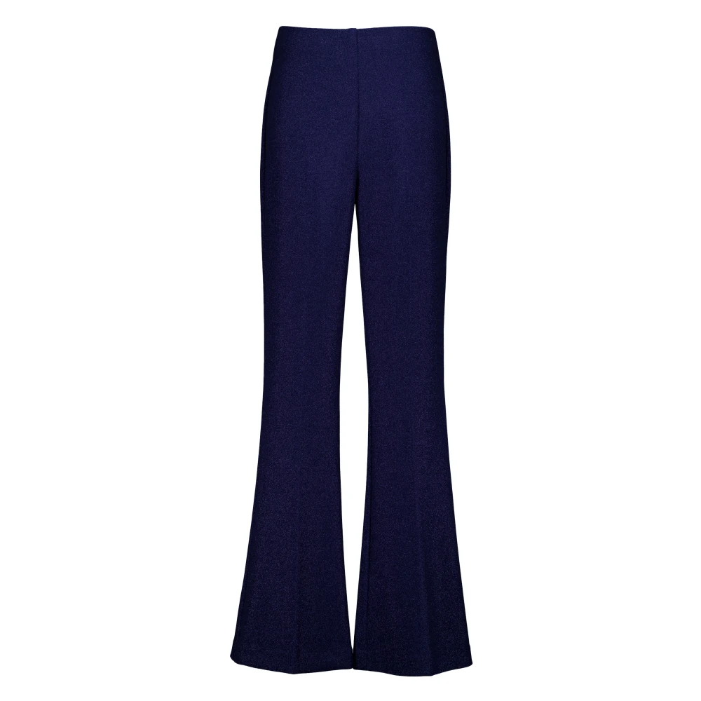 Joseph Ribkoff Blue Dark Trousers 253722 - Female - Wide Trousers - S - Trousers