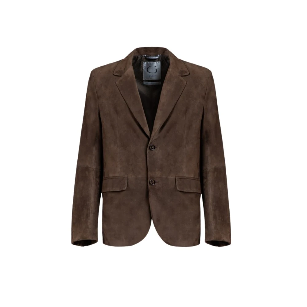 Jackets > Leather Jackets - - Gimo's - Modalova