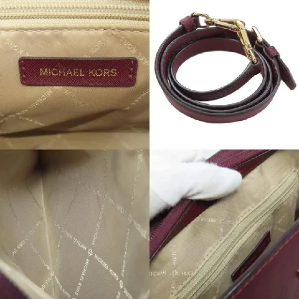 Michael Kors Pre-owned Fabric handbags Purple Dames