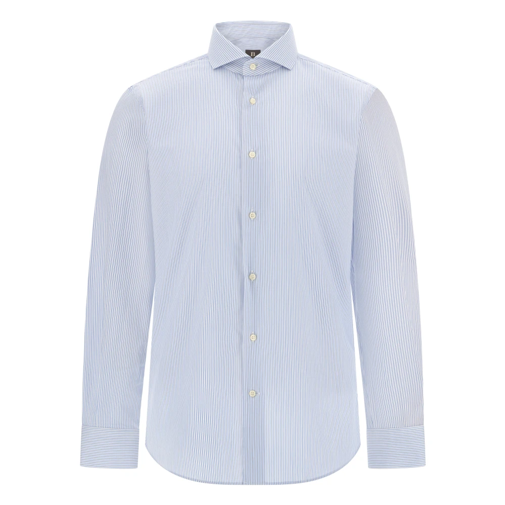Boggi Milano Herren Blau Shirts, Lgröße: