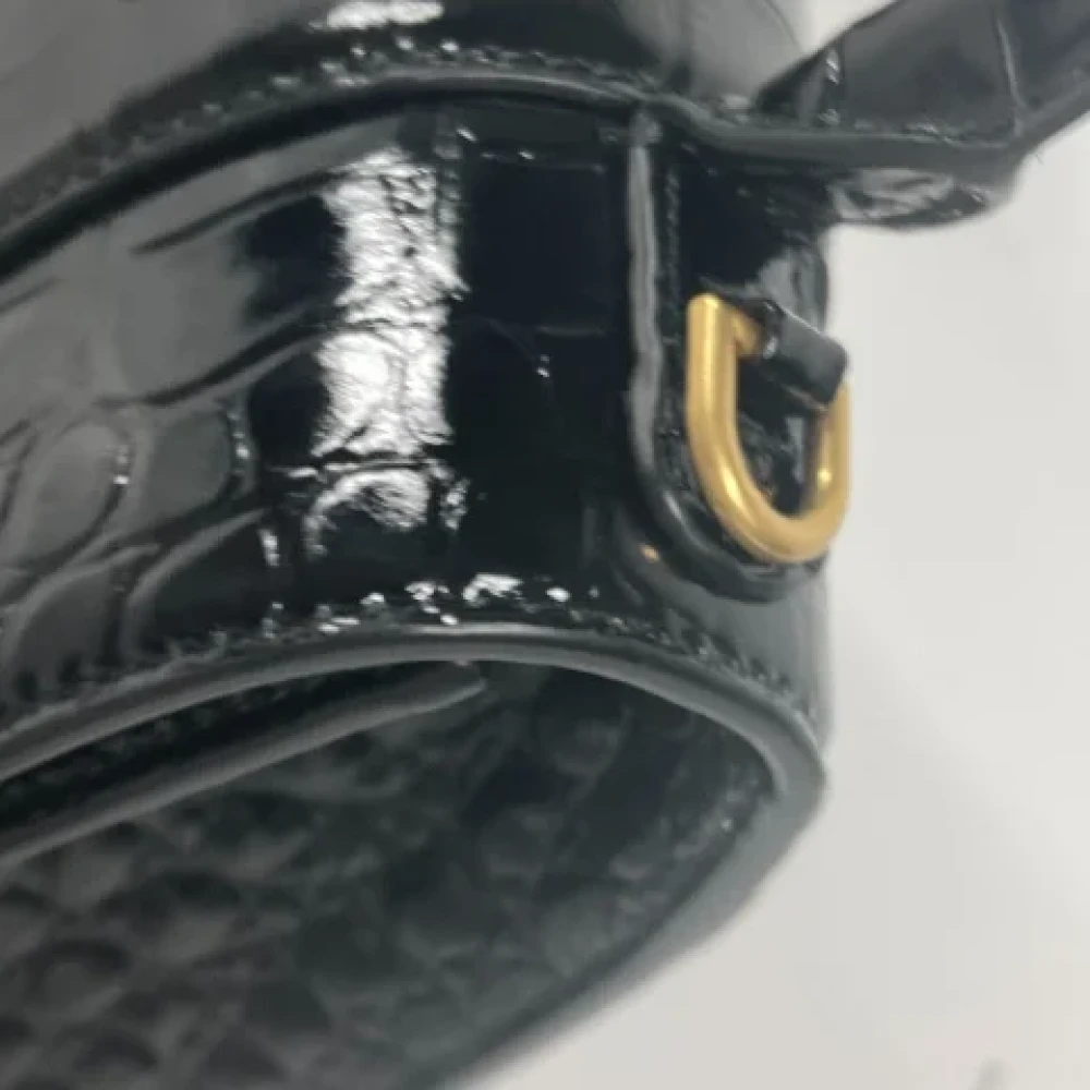 Balenciaga Vintage Pre-owned Leather balenciaga-bags Black Dames
