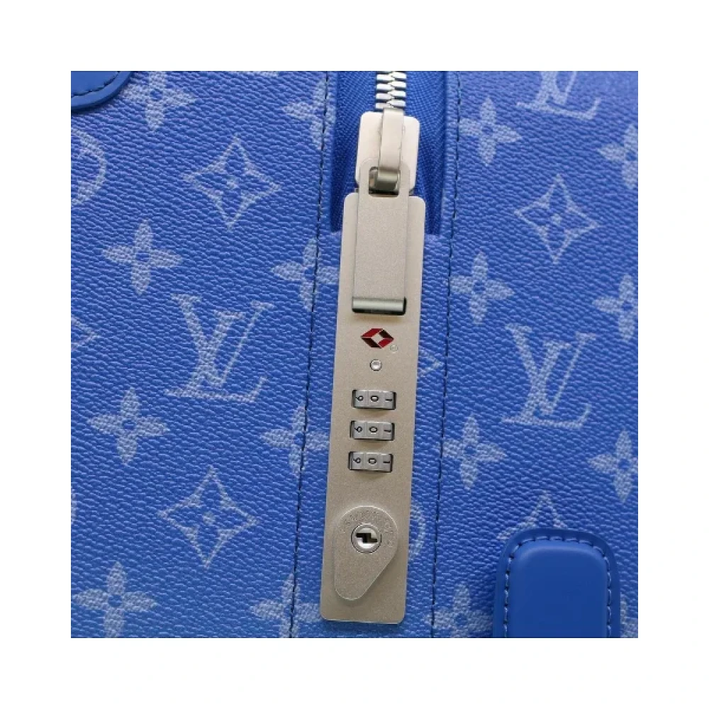 Louis Vuitton Vintage Pre-owned Fabric handbags Blue Dames